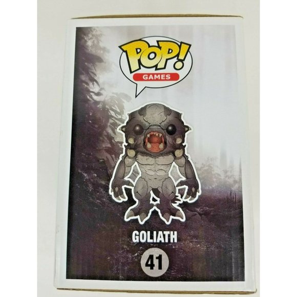 Funko Pop Evolve 41 Goliath Vinyl Bobble Head Pop Games 6" Large Figure New - Picture 3 of 12